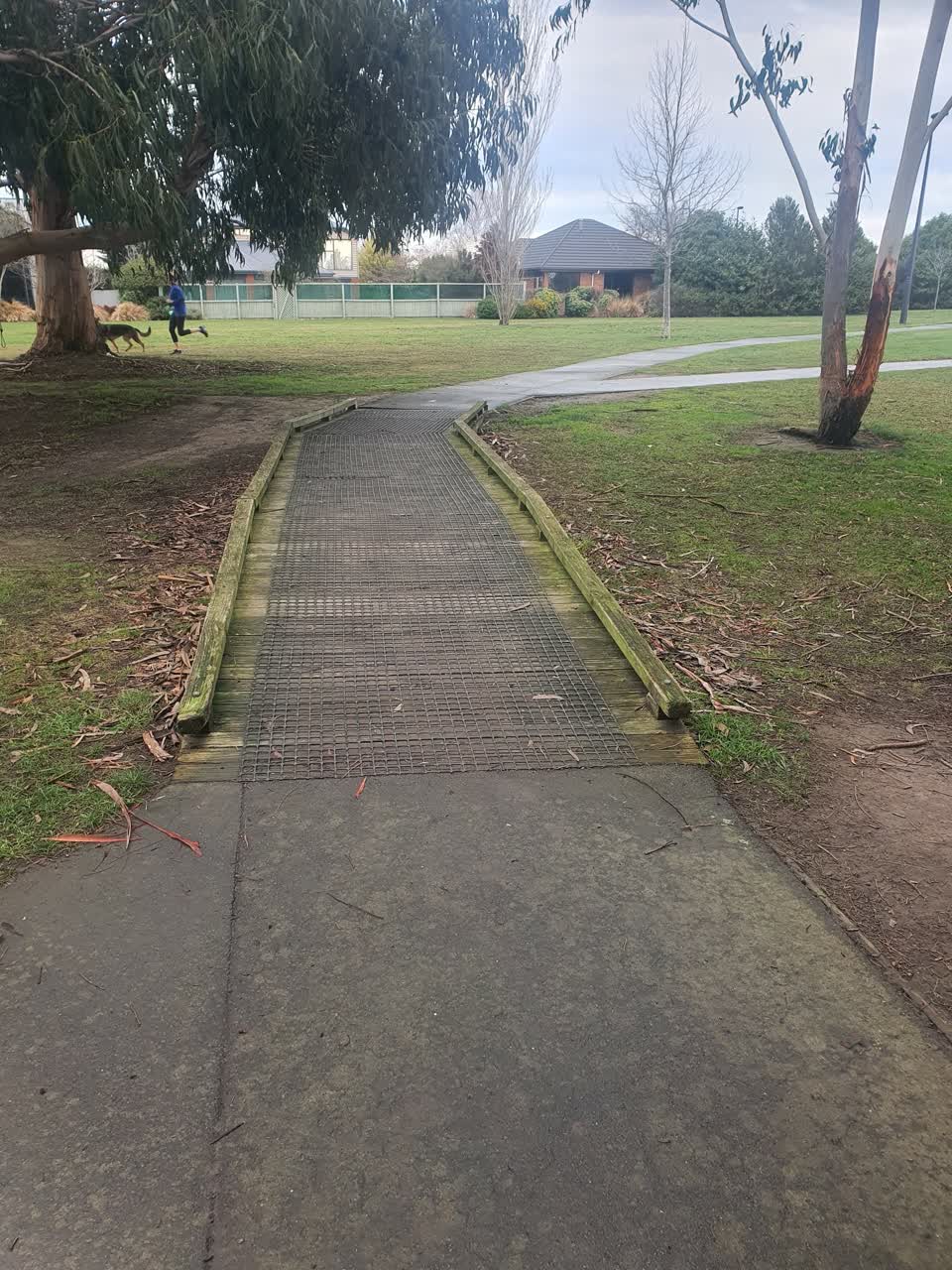 The photograph attached to this parks report