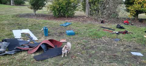 Rubbish/Recycling, a report photo