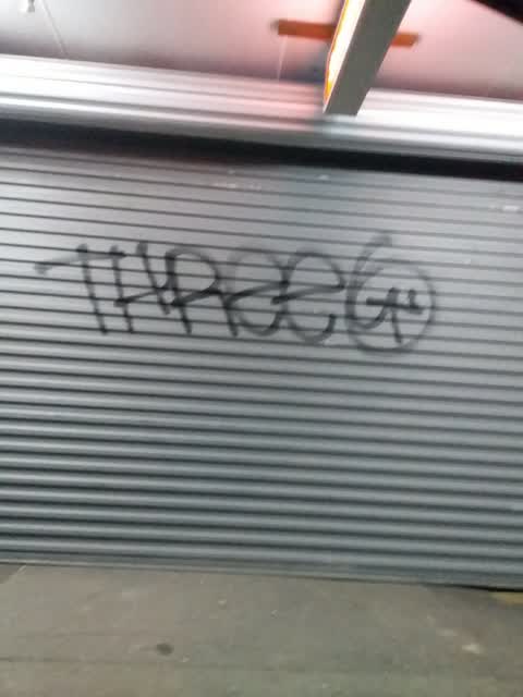 Graffiti, a report photo
