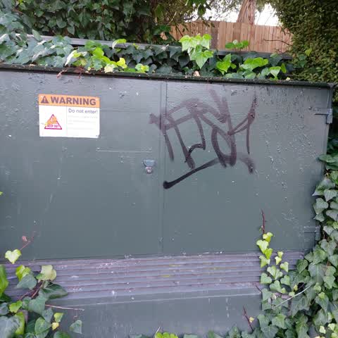 Graffiti, a report photo