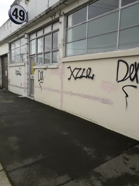 Graffiti, a report photo