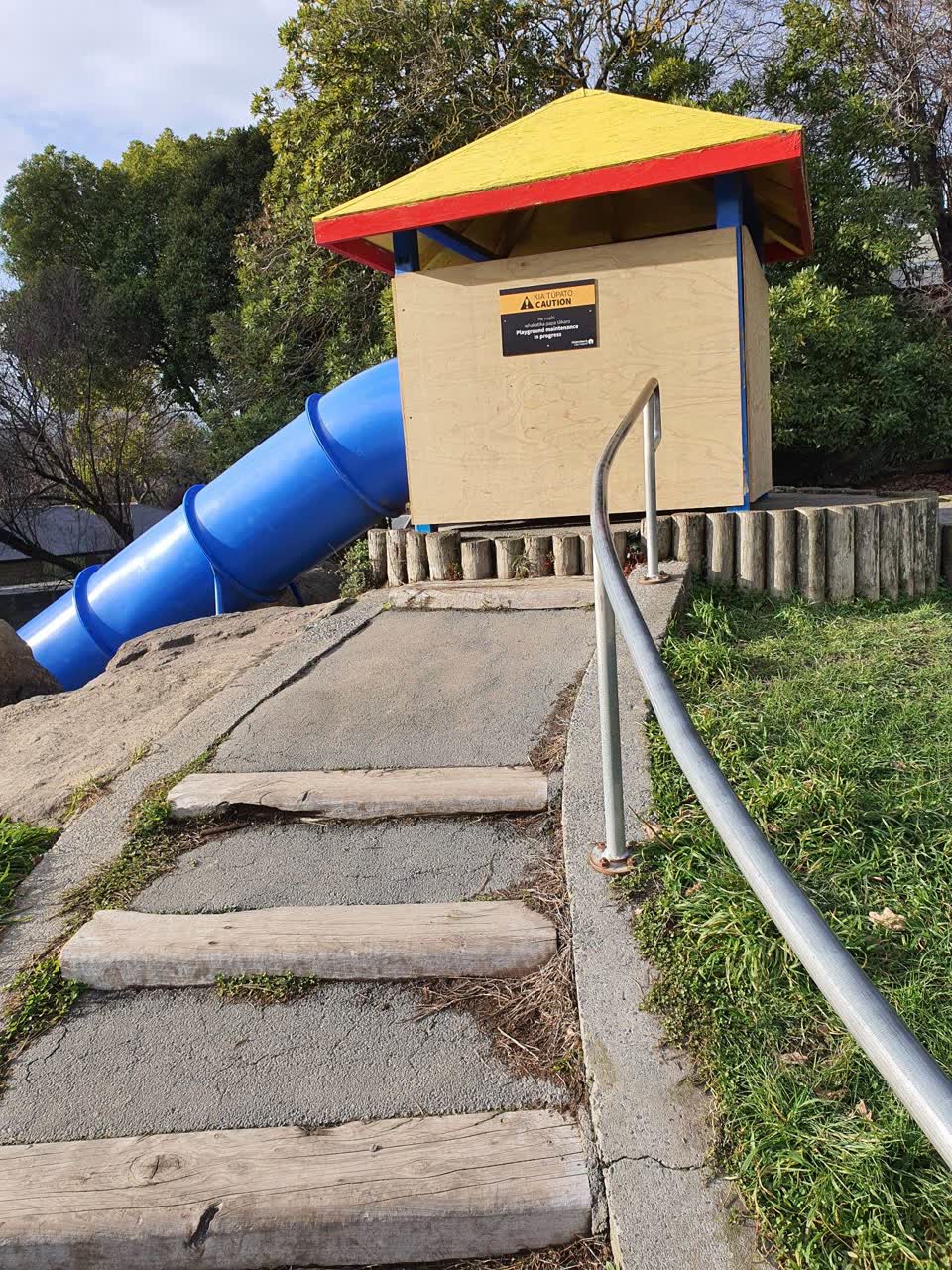 The photograph attached to this parks report