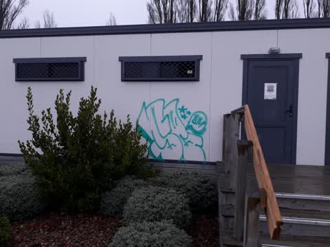 Graffiti, a report photo