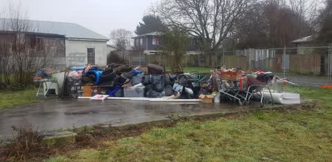 Rubbish/Recycling, a report photo