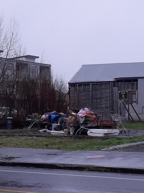 Rubbish/Recycling, a report photo