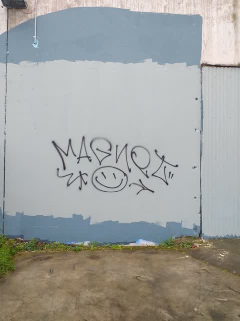 Graffiti, a report photo