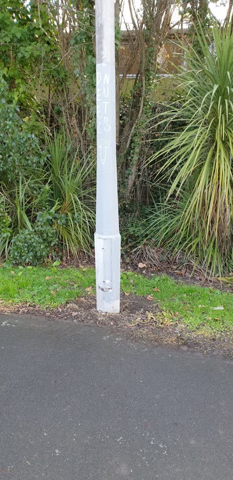 Graffiti, a report photo