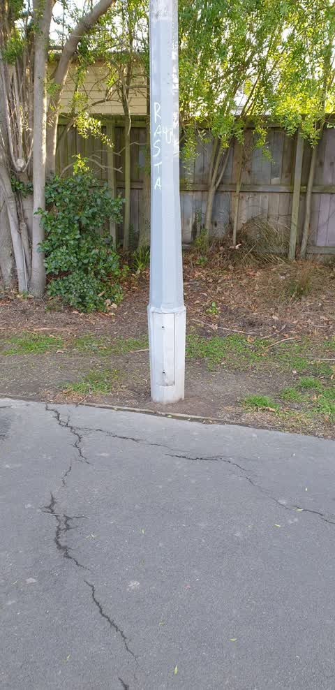 Graffiti, a report photo