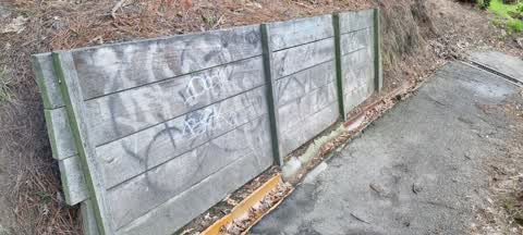 Graffiti, a report photo