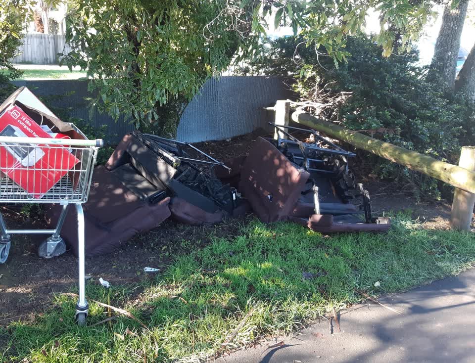 The photograph attached to this parks report