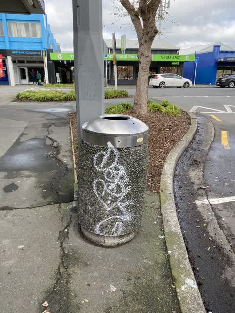 Graffiti, a report photo