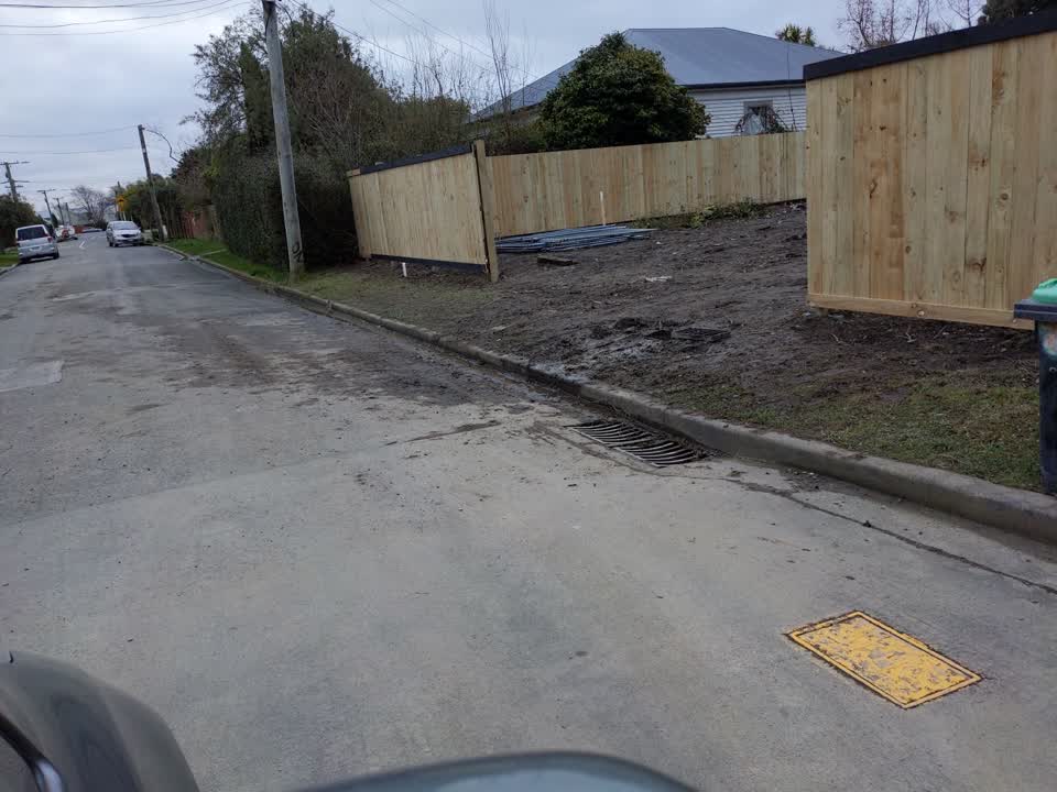 The photograph attached to this wastewater/stormwater report