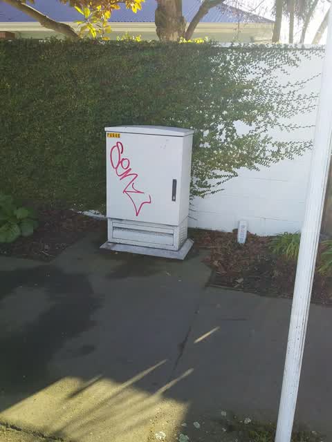 Graffiti, a report photo