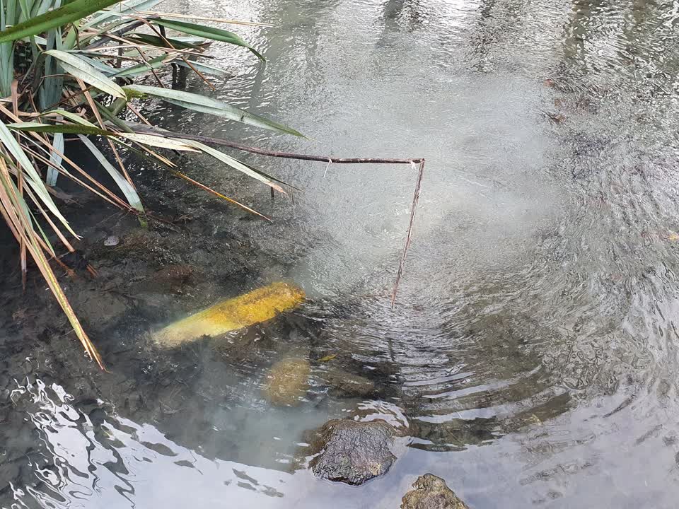 The photograph attached to this wastewater/stormwater report