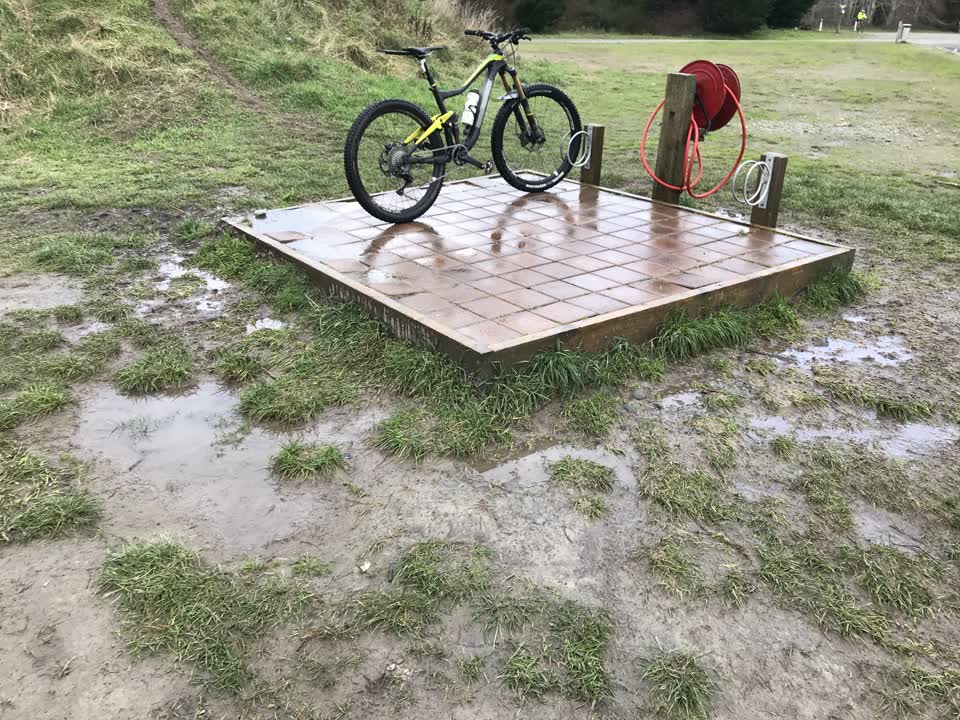The photograph attached to this parks report