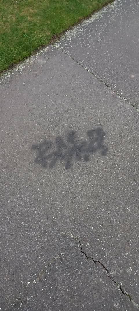 Graffiti, a report photo