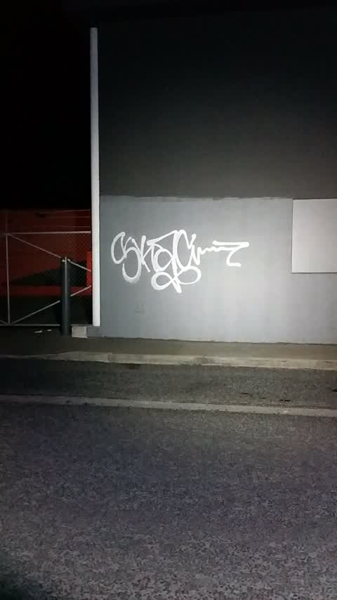 Graffiti, a report photo