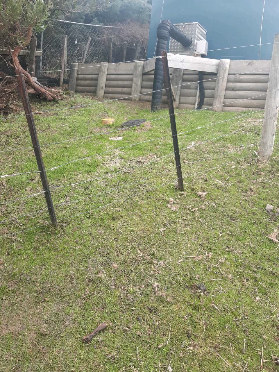 The photograph attached to this water leak report