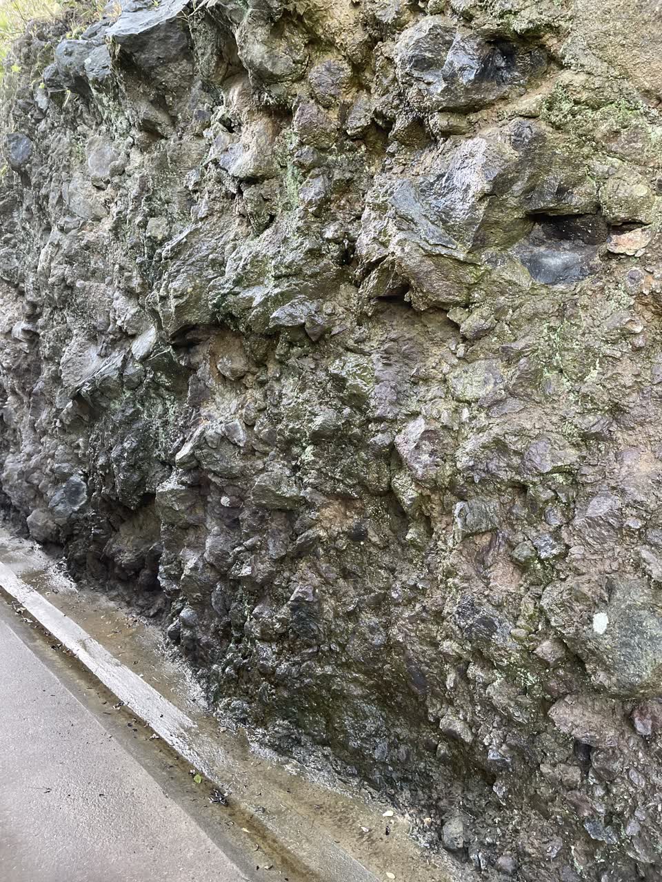 The photograph attached to this water leak report