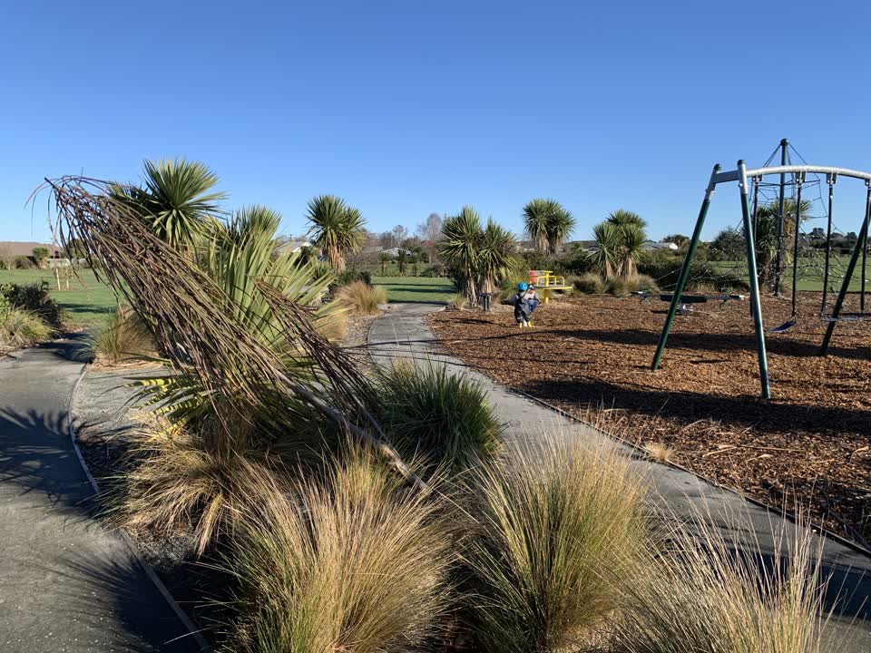 The photograph attached to this parks report