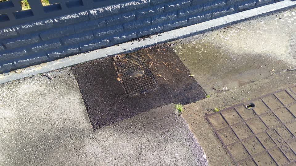 The photograph attached to this wastewater/stormwater report