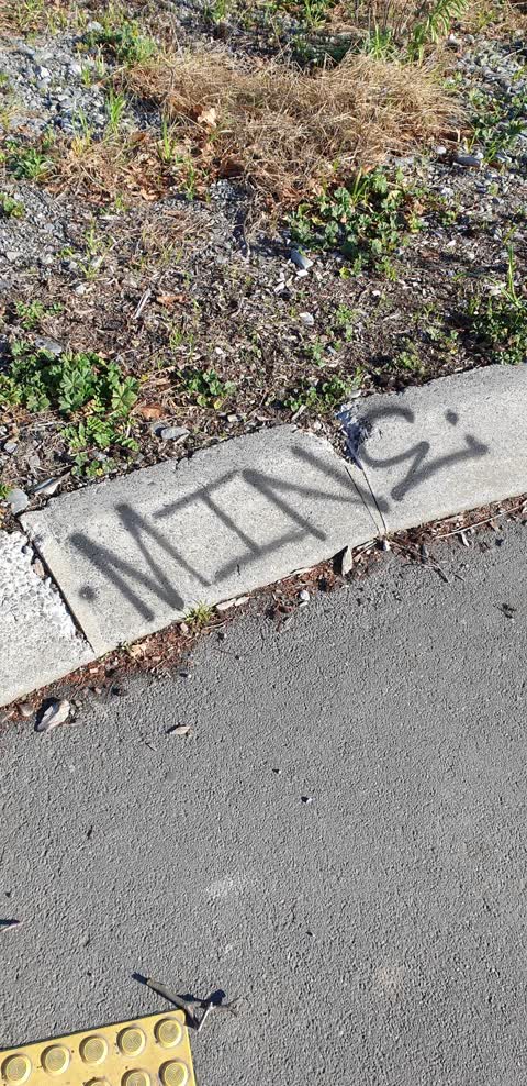 Graffiti, a report photo