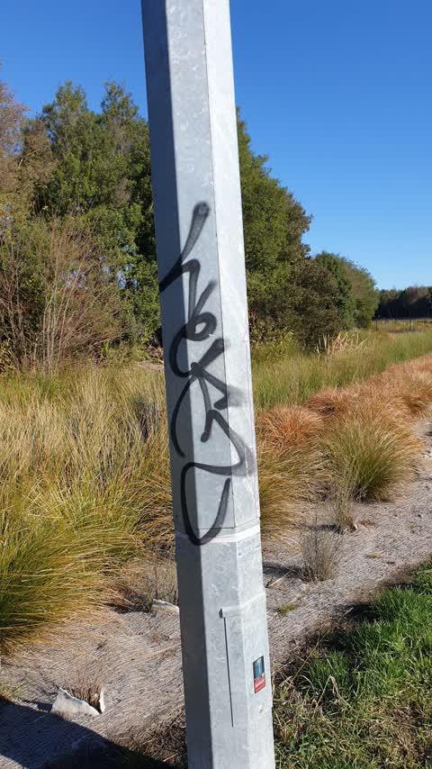 Graffiti, a report photo