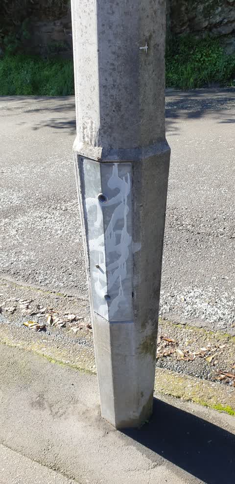 Graffiti, a report photo