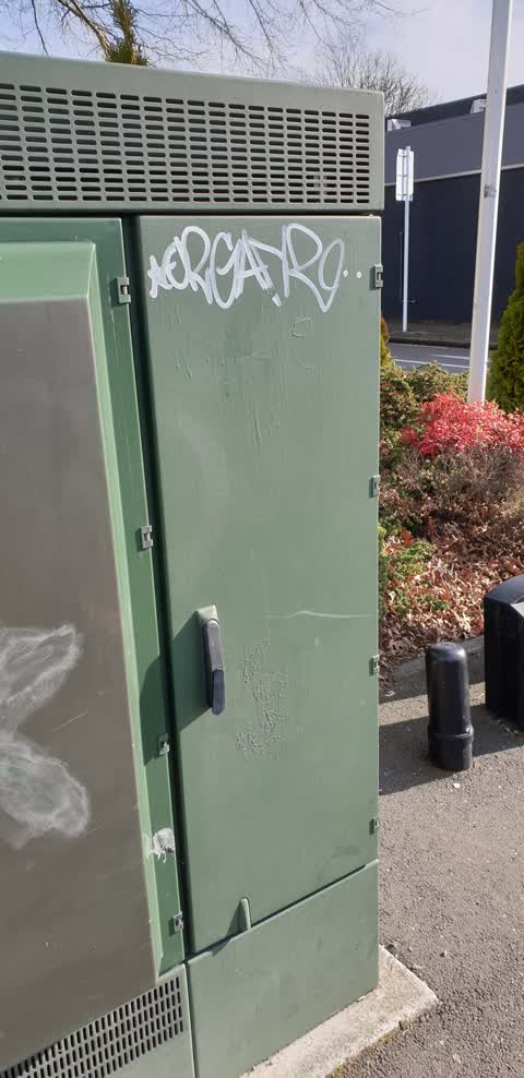 Graffiti, a report photo