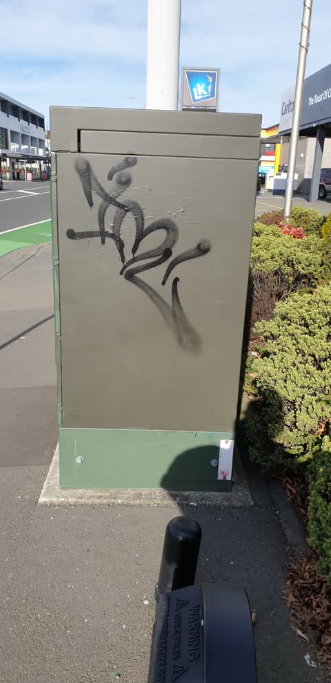 Graffiti, a report photo