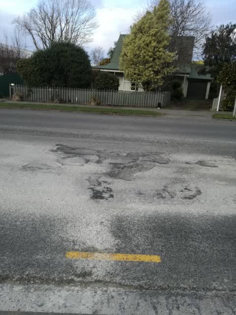 Roading/Streets, a report photo