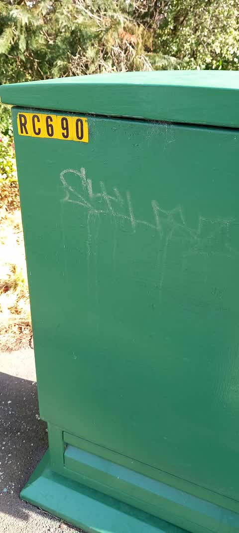 Graffiti, a report photo