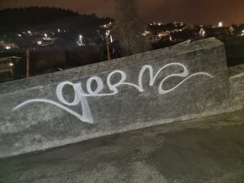Graffiti, a report photo
