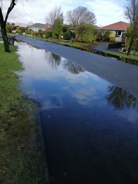 Flooding, a report photo