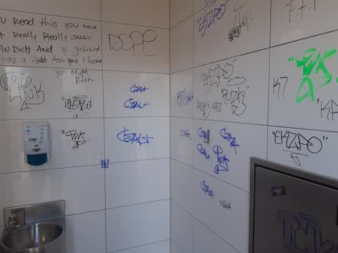 Graffiti — a report photo