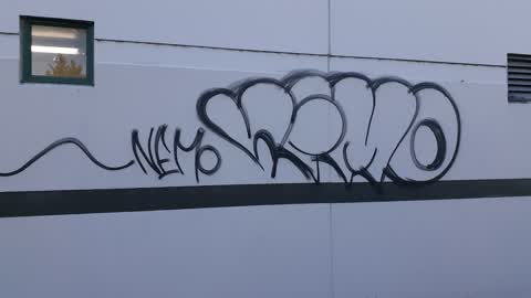 Graffiti, a report photo