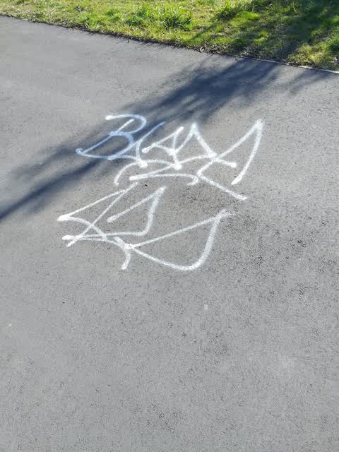 Graffiti, a report photo