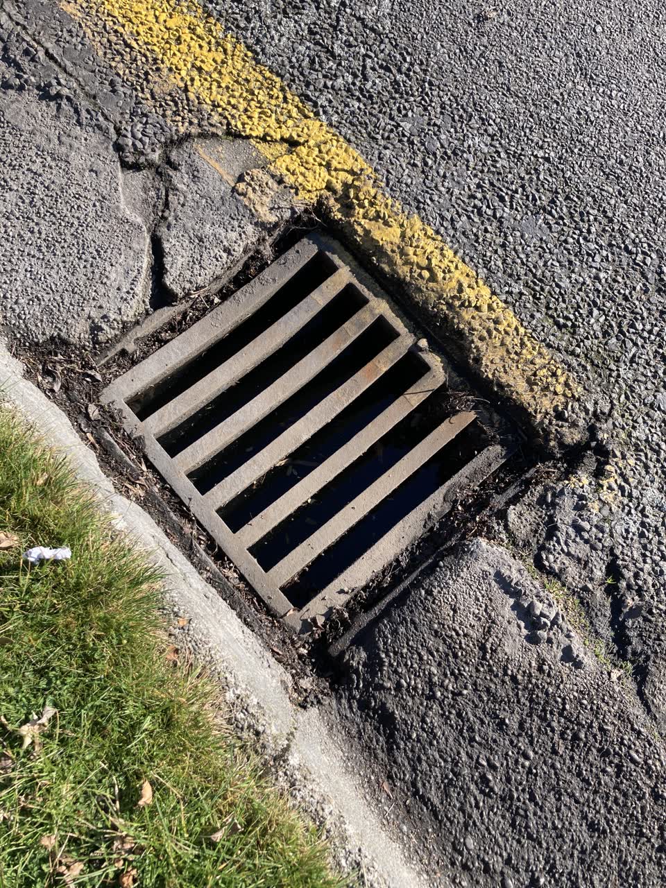 The photograph attached to this wastewater/stormwater report