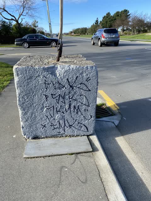 Graffiti, a report photo