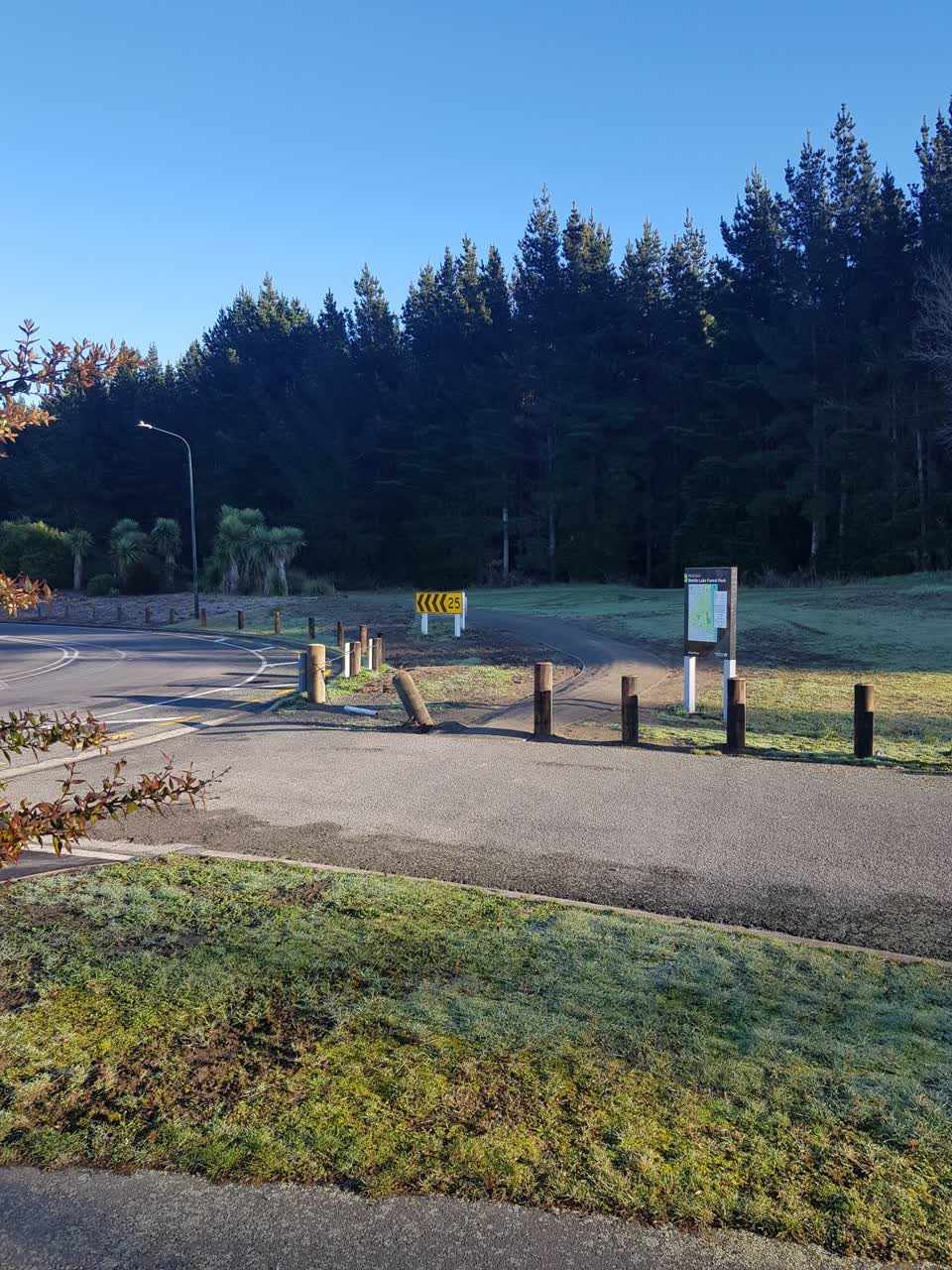 The photograph attached to this parks report