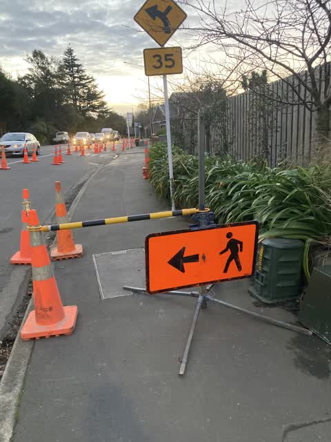 Roading/Streets, a report photo