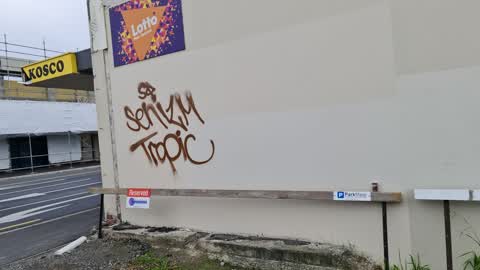 Graffiti, a report photo