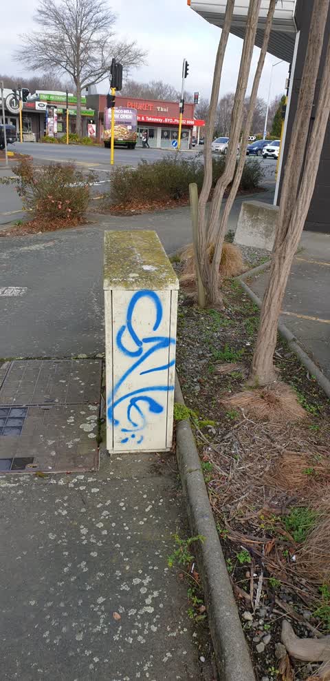 Graffiti, a report photo