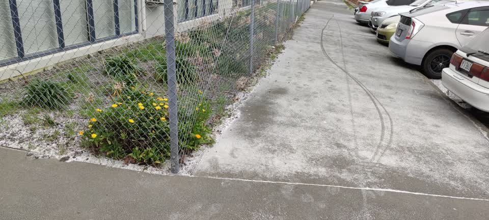 The photograph attached to this wastewater/stormwater report