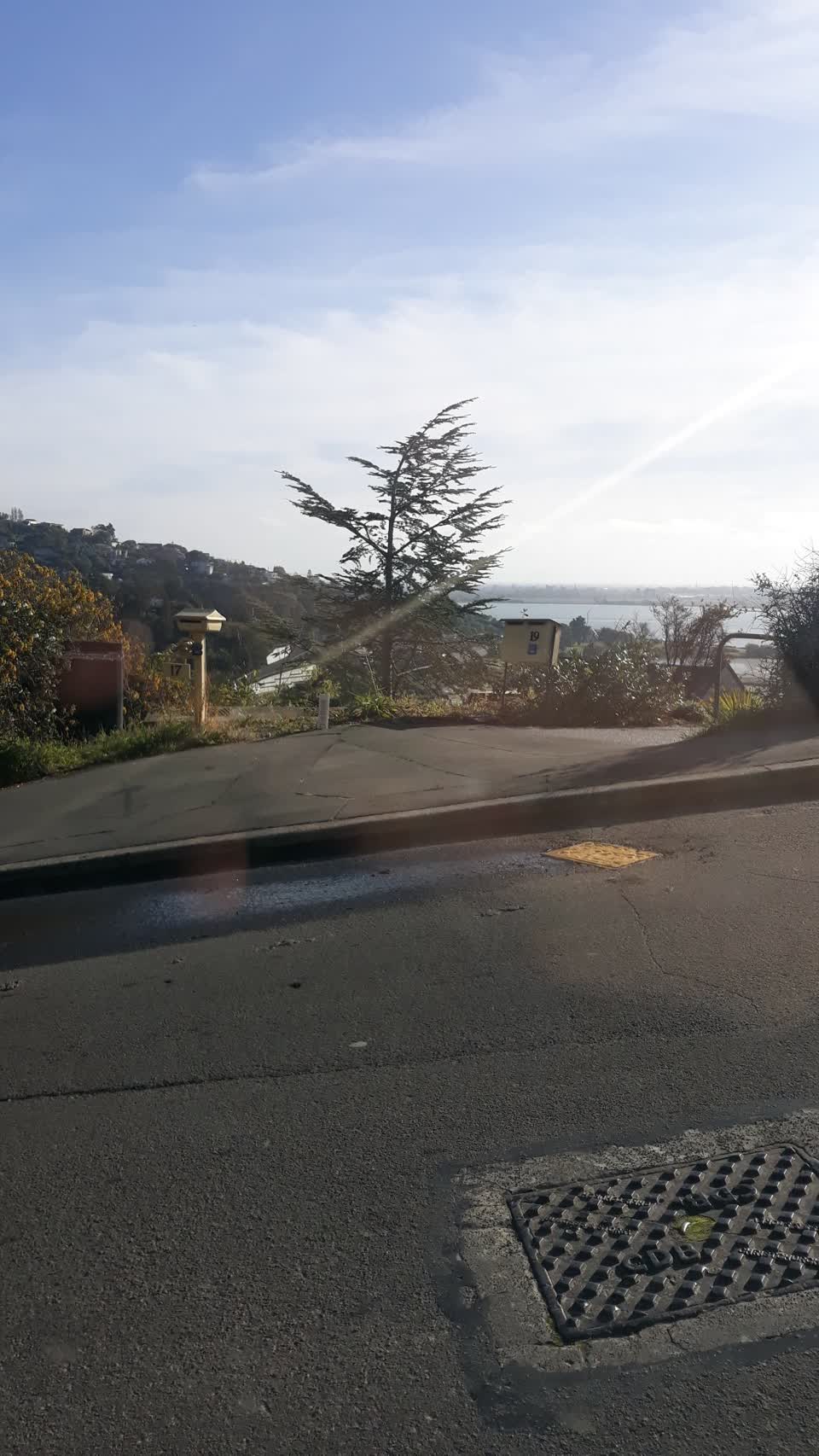 The photograph attached to this water leak report