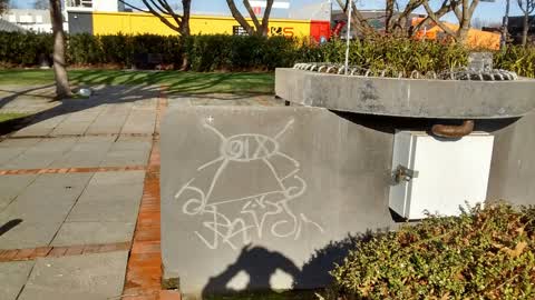 Graffiti, a report photo
