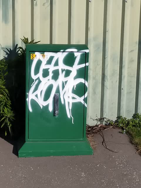 Graffiti, a report photo
