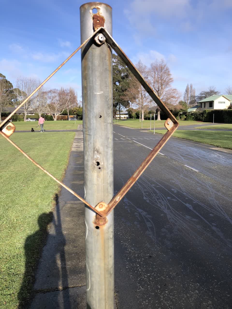 The photograph attached to this parks report