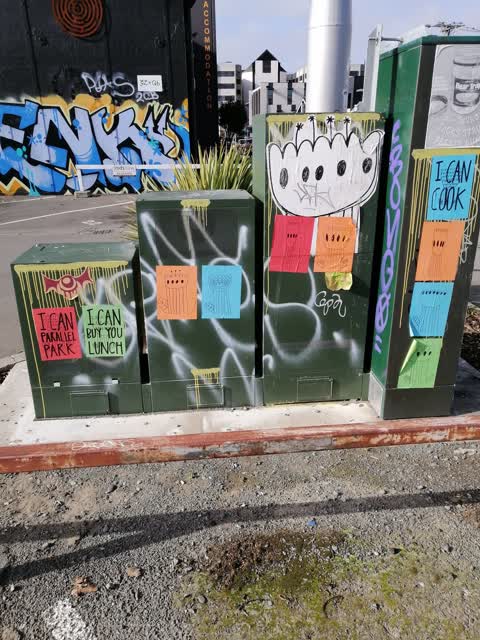 Graffiti, a report photo