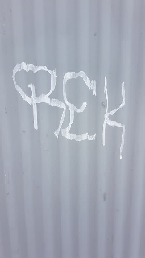 Graffiti, a report photo